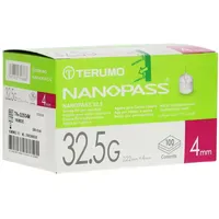 Medita-diabetes Gmbh Kanüle Terumo Nanopass 32,5 100 St.