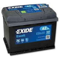 Exide Excell EB620 62Ah 12V