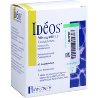 KOHLPHARMA GMBH Ideos 500 mg/400 I.E. Kautabletten