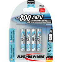 Ansmann maxE 800mAh NiMH Akku Micro AAA 800 mAh