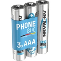 Ansmann Phone (3 Stk., AAA, 800 mAh), Batterien +