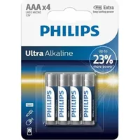 Philips Ultra LR03 Micro (AAA)-Batterie Alkali-Mangan 1,5V