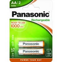 Panasonic Wiederaufladbar Aa 1000 mAh), Batterien + Akkus