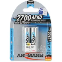 Ansmann Akku 2700 Mignon AA 2500 mAh