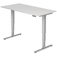 Hammerbacher XDSM16 elektrisch höhenverstellbarer Schreibtisch weiß