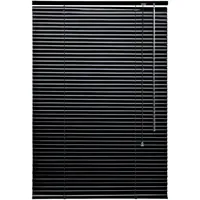 LIEDECO Aluminium-Jalousie 60 x 160 cm schwarz