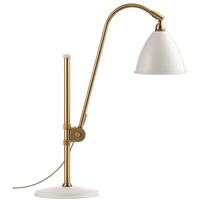 GUBI BL1 Tischleuchte Messing/weiß matt