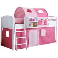 TICAA Hochbett Eric Country 90 x 200 cm Kiefer