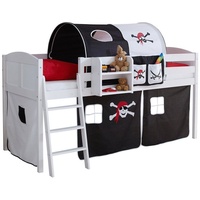 TICAA Hochbett Eric Country 90 x 200 cm Kiefer