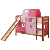 TICAA Etagenbett Lupo mit Rutsche 90 x 200 cm