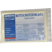 Dr. Junghans BETTSCHUTZEINLAGE GUMMI 45X60 CREME