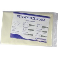 Dr. Junghans BETTSCHUTZEINLAGE Gummi 60x90 creme