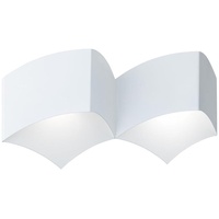 WOFI Design Wand Spot Leuchte Lampe Beleuchtung weiß 2-flammig