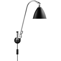 GUBI BL6 Wandleuchte chrom/schwarz