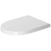 Duravit WC-Sitz Starck 3, Toilettendeckel aus Urea-Duroplast, Klodeckel mit