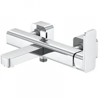 Steinberg Serie 235 Wannenarmatur, Aufputzmontage, 2 Verbraucher, Ausladung 205mm,