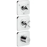 Hansgrohe Axor Citterio E UP-Thermostat. 380/120, m Roset., chrom