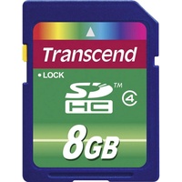 Transcend SDHC Class 4 8 GB