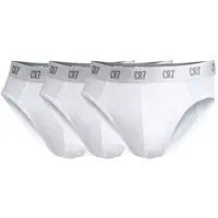 Cristiano Ronaldo Basic Slip grau/weiß M 3er Pack