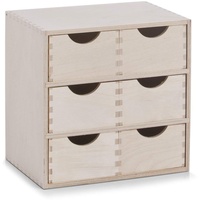 Zeller 6-er, Birke 28 x 20 x 28 cm,