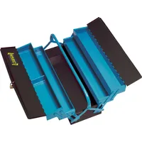 HAZET Metall-Werkzeugkasten leer 190L blau-schwarz 57,5 x 21 x