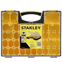 Stanley Organizer Profi 25 Fächer schwarz/transparent 42,20 x 5,20