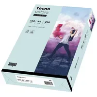 Inapa tecno colors A4 160 g/m2 250 Blatt hellblau