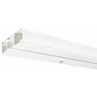 LIEDECO Gardinenstange LIEDECO Gr. 4, weiß, L:210cm, Kunststoff, Gardinenstangen