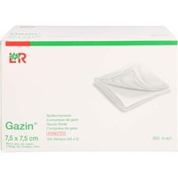 ToRa Pharma GmbH Gazin Mullkomp.7,5x7,5 cm steril 8fach