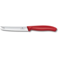 Victorinox Wurstmesser, Swiss Classic silber, rot