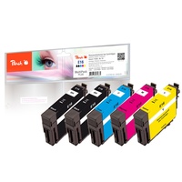 Peach Spar Pack Plus Tintenpatronen, kompatibel zu Epson 16