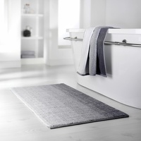 Dyckhoff Badteppich Colori Grau 55 x 65 cm