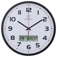 Renkforce HD-WRCL135 32,0 cm Funk Wanduhr schwarz