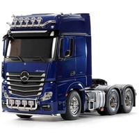 TAMIYA Truck Mercedes-Benz Actros 3363 6x4 Giga Bausatz blau