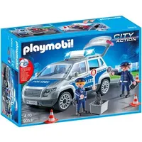 Playmobil City Action Polizei-Geländewagen mit Licht und Sound 9053
