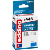 Edding kompatibel zu Brother LC-123C cyan (18-446)