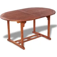VidaXL Gartentisch 200 x 100 x 74 cm natur