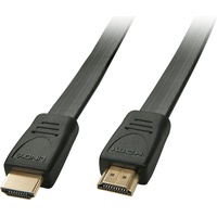 LINDY HDMI Anschlusskabel HDMI-A Stecker, HDMI-A Stecker 2.00m Schwarz