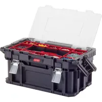 KETER Connect Werkzeugkasten unbestückt schwarz 56,5 x 25,1 x