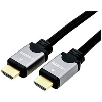 Roline HDMI High Speed Kabel mit Ethernet, ST-ST, schwarz