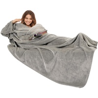 Gözze Premium Kuscheldecke mit Ärmel 150 x 240 cm