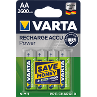 Varta Professional Mignon AA Akku (1,2V, 2600mAh, 10x 4-er