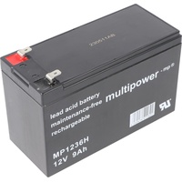 Multipower MP1236H Multipower Blei Akku 12 Volt 9000mAh mit
