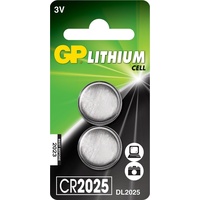 GP Lithium CR2025 2 St.