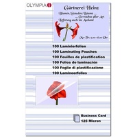 Olympia Laminierfolien, 60x95mm, 2x 125μm, 100 Stück (9179)