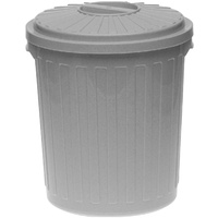 KEEEPER Mini-Mülleimer 7 l Silber