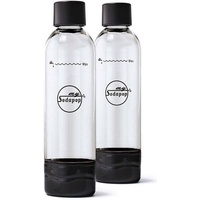 Sodapop Duo Set PET-Flasche 2 x 1 l schwarz