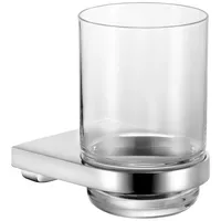Keuco Zahnputzbecher Silber/Transparent