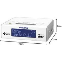 Sangean DCR-89+ weiß