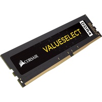 Corsair ValueSelect DIMM 8GB, DDR4-2666, CL18-18-18-43 (CMV8GX4M1A2666C18)